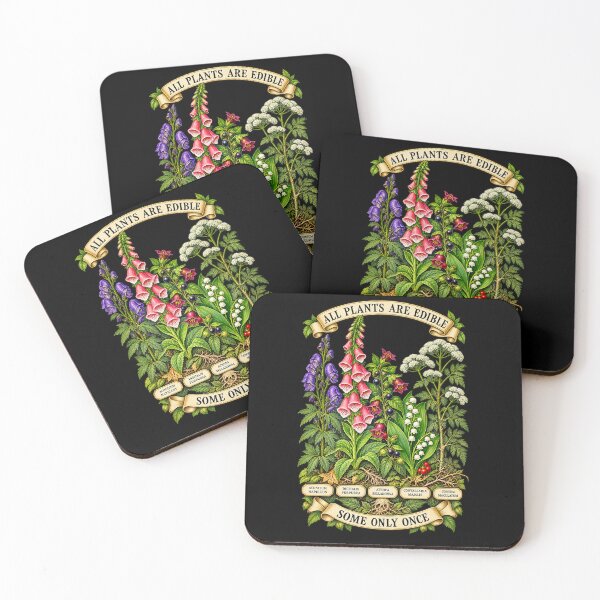 Item preview, All Plants Are Edible, Some Only Once – Vintage Poison Garden designed and sold by WILLIAMS-BR.