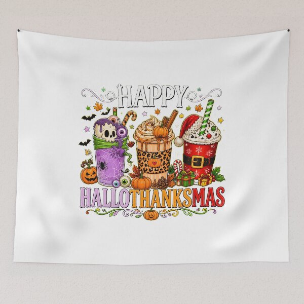 Item preview, Happy Hallothanksmas Holiday Drink Fusion designed and sold by Maladies.