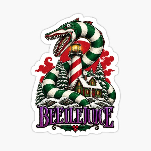 Item preview, Beetlejuice Classic Horror Movie Inspired Retro Design ⭐⭐⭐⭐⭐ designed and sold by BaurPower.