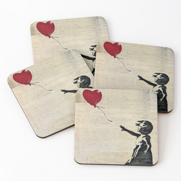 Item preview, Banksy's Girl with a Red Balloon III designed and sold by LewisSmit.