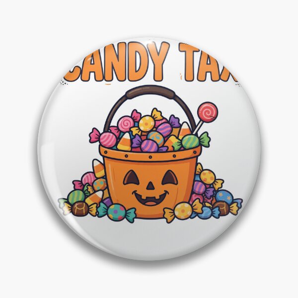 Item preview, Candy Tax Funny Halloween T-Shirt for Parents, Trick Or Treat Dad Joke Tee designed and sold by TRIXI-designs.