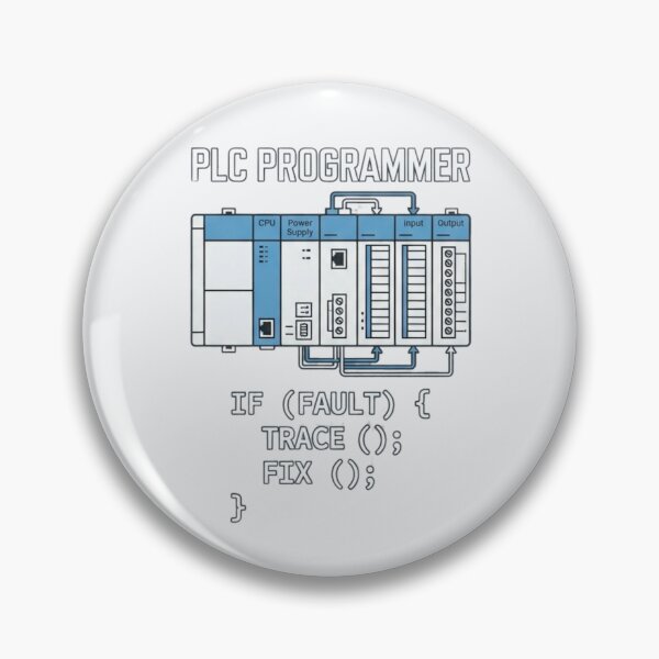 Item preview, PLC Programmer Industrial Automation Control Graphic designed and sold by Amr Darwish Graphic designer.