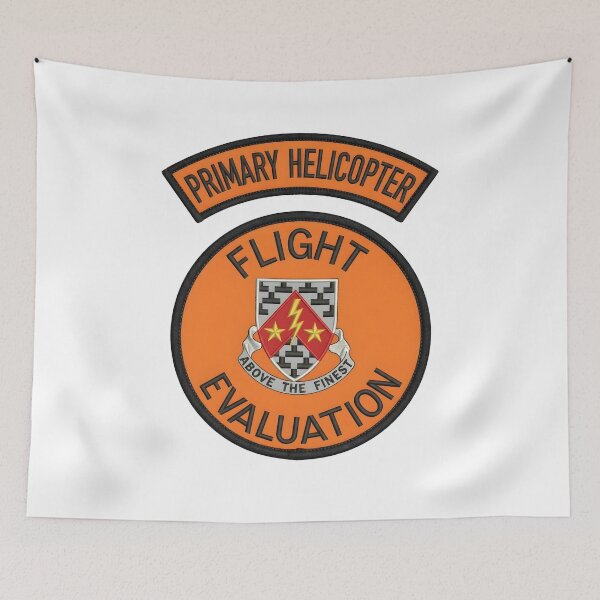 Item preview, Primary Helicopter Flight Evaluation Military Patch    designed and sold by CharlieDesings.