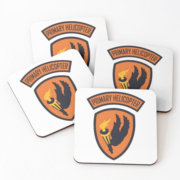 Item preview, Primary Helicopter Military Patch    designed and sold by CharlieDesings.