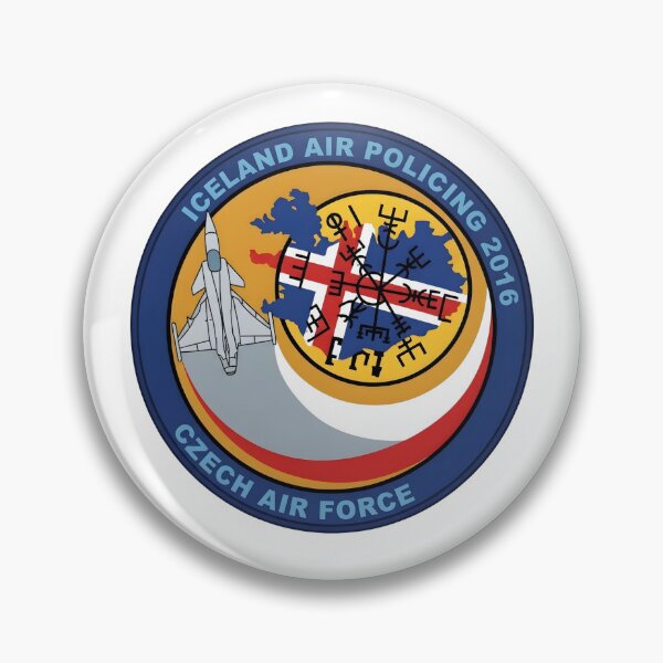 Item preview, Iceland Air Policing 2016 Czech Air Force Patch    designed and sold by CharlieDesings.