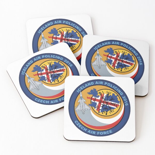 Item preview, Iceland Air Policing 2016 Czech Air Force Patch    designed and sold by CharlieDesings.