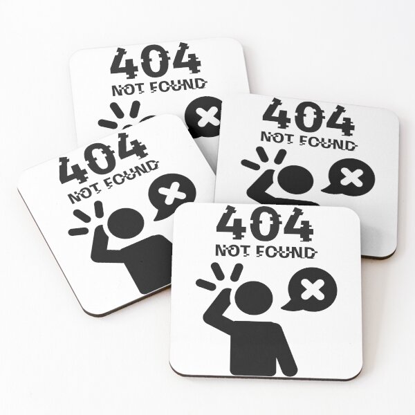 Item preview, 404 Not Found Glitch Error Code Minimalist Tech Design designed and sold by Aelmajaoui.