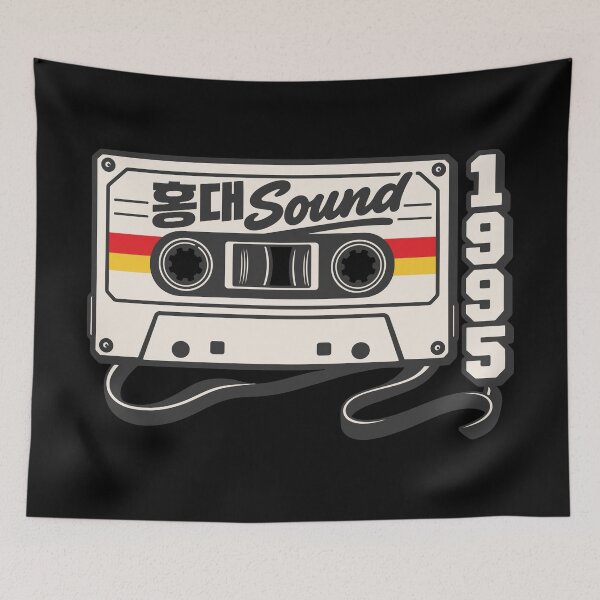Item preview, Hongdae 1995 Vintage Korean Cassette Tape  designed and sold by RAS-77.