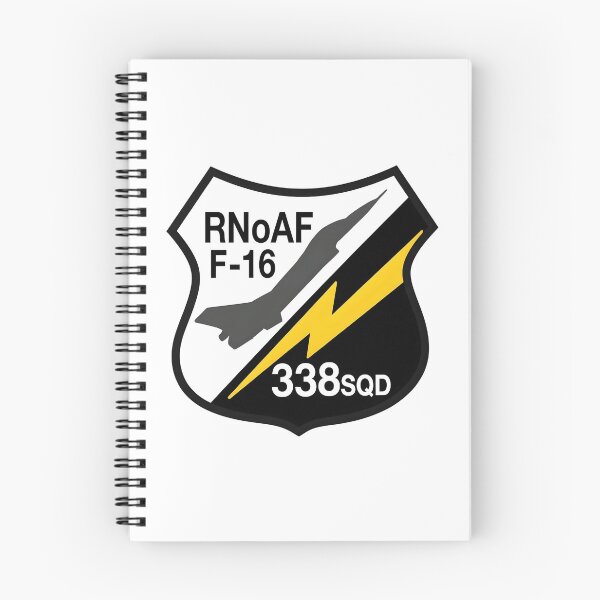 Item preview, RNoAF F-16 338 Squadron Military Patch    designed and sold by CharlieDesings.