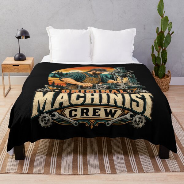 Item preview, Original Machinist Crew Machining Precision Enthusiasts designed and sold by Felinefinesse.