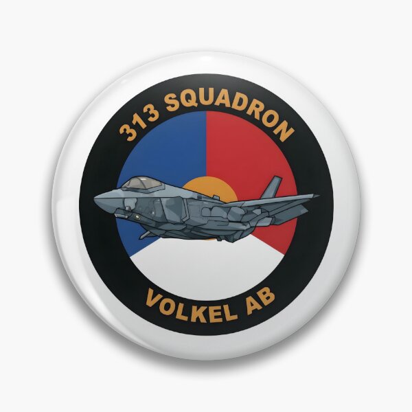 Item preview, 313 Squadron Volkel AB Military Patch    designed and sold by CharlieDesings.