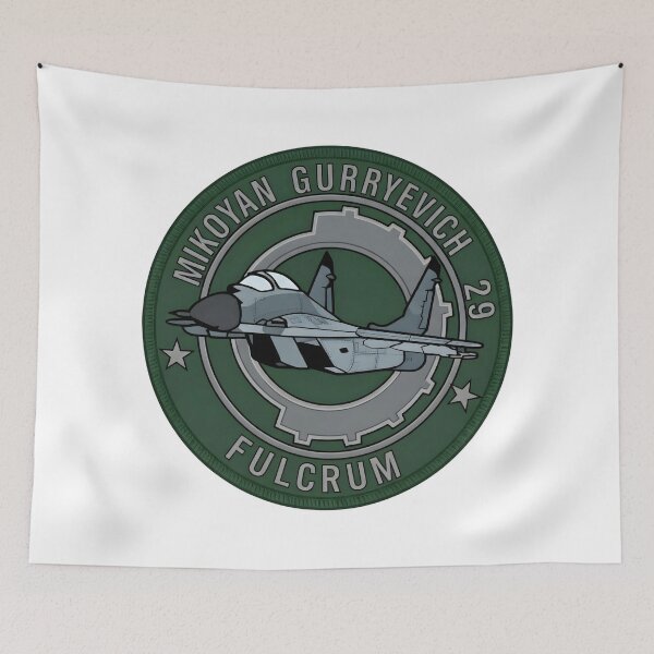 Item preview, Mikoyan Gurevich 29 Fulcrum Military Patch    designed and sold by CharlieDesings.