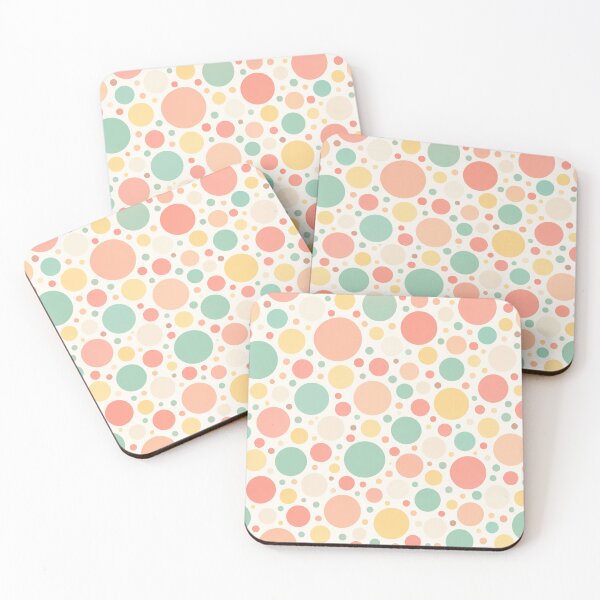Item preview, Pastel Polka Dots Cute Aesthetic Seamless Pattern designed and sold by Shivora Studio.