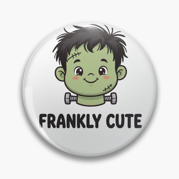 Item preview, Frankly Cute Frankenstein Halloween T-Shirt for Kids, Adorable Monster Tee designed and sold by TRIXI-designs.
