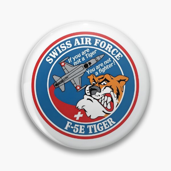 Item preview, Swiss Air Force F-5E Tiger Military Patch    designed and sold by CharlieDesings.