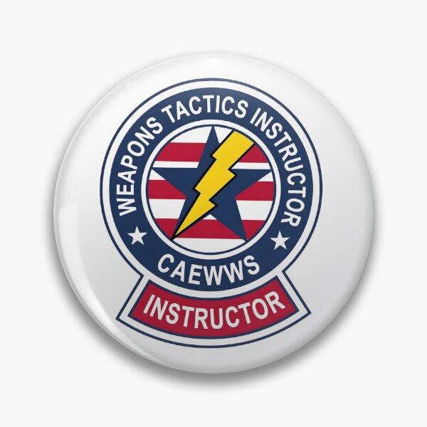 Item preview, Weapons Tactics Instructor CAEWWS Military Patch    designed and sold by CharlieDesings.