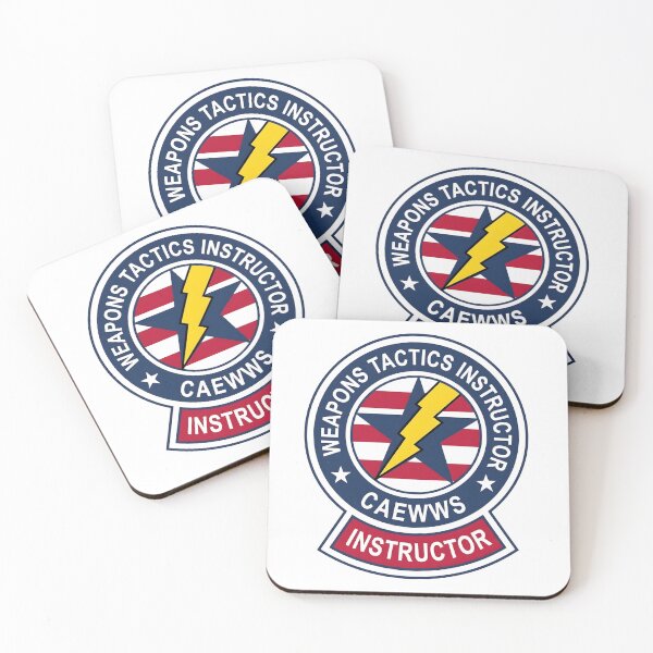 Item preview, Weapons Tactics Instructor CAEWWS Military Patch    designed and sold by CharlieDesings.
