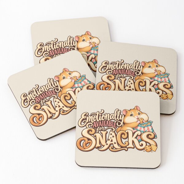 Item preview, emotionally available for snacks designed and sold by MoodleDoon.