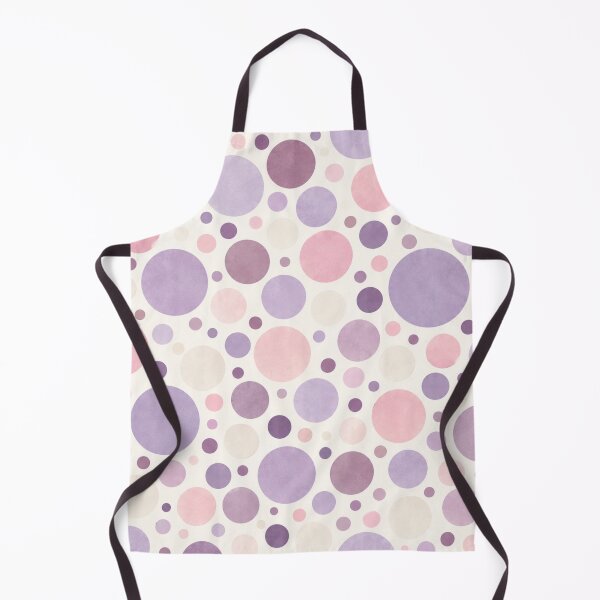Item preview, Lavender Pink Watercolor Polka Dots Cute Seamless Pattern designed and sold by Shivora Studio.