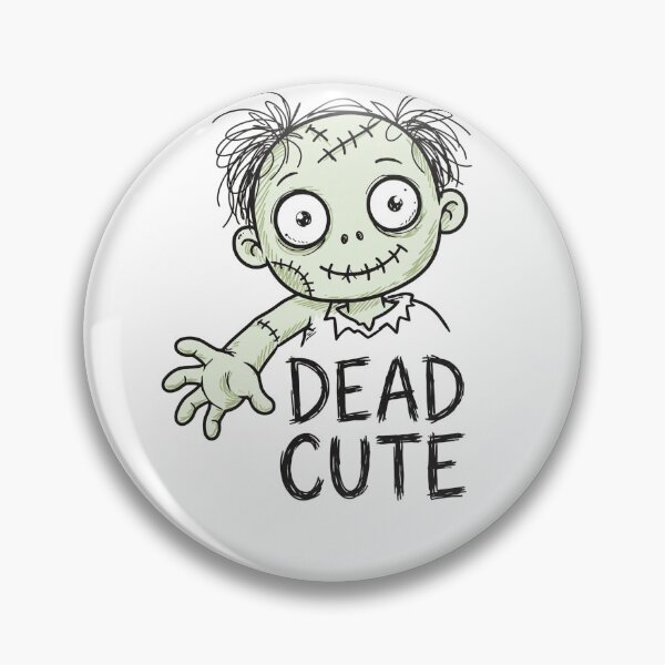 Item preview, Dead Cute Zombie Doodle Halloween T-Shirt, Funny Hand-Drawn Spooky Tee designed and sold by TRIXI-designs.