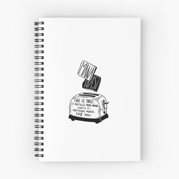 Item preview, Dungeon Crawler Carl Refill Your Mana Toast  designed and sold by Massuccis.