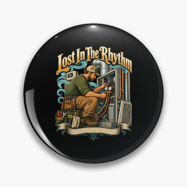Item preview, Funny Indepth Artistic Portrayal Peak HVACTech Lover Fan designed and sold by Felinefinesse.