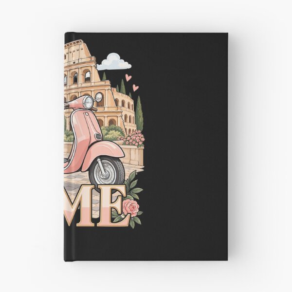 Item preview, Rome Scooter Floral Colosseum Travel Design designed and sold by stmpdwrld.