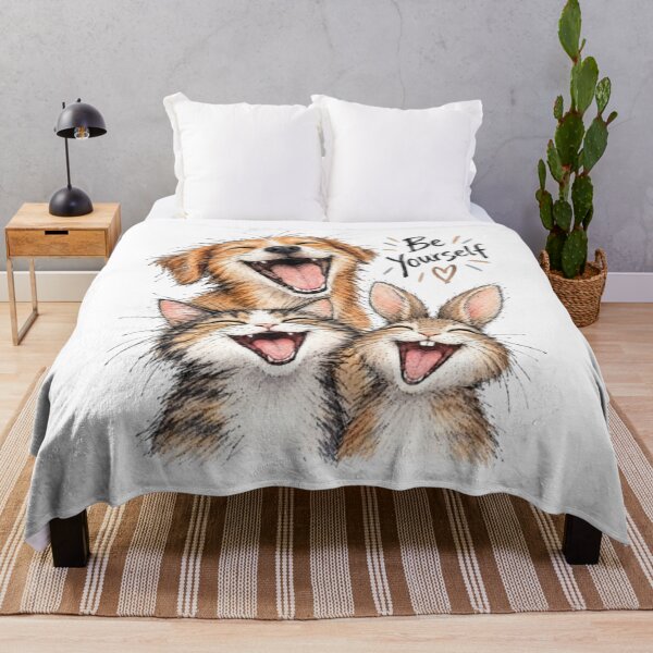 Item preview, Laughing Animals Be Yourself designed and sold by Snurly.