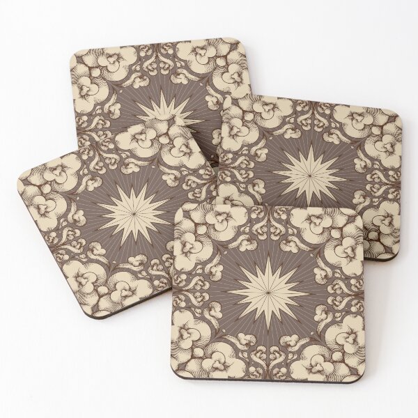 Item preview, Vintage Engraving Clouds and Compass Star designed and sold by Drop of Sea.