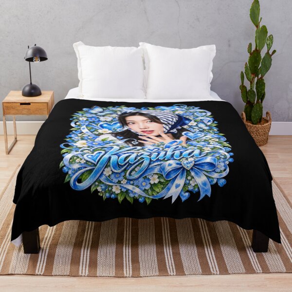 Item preview, LE SSERAFIM Kazuha Fan Art – Nakamura Kazuha Elegant K-Pop Aesthetic designed and sold by Kimheawon.
