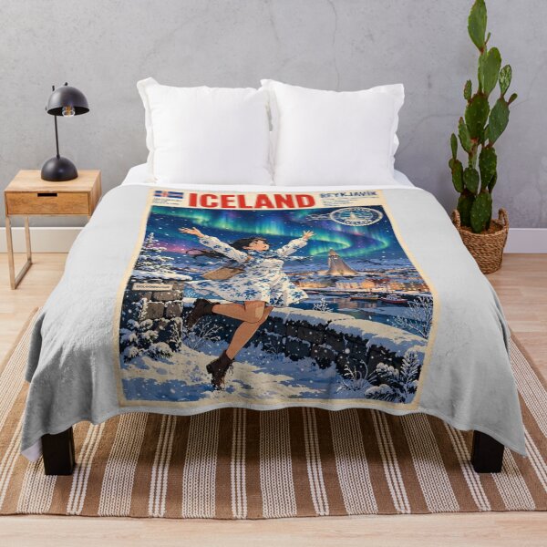 Item preview, ICELAND - REYKJAVIK Arctic - Northern Lights designed and sold by DibujandoPorfa.