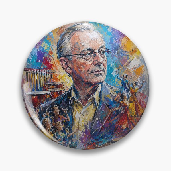 Item preview, Bela Bartok Artwork – Classical Composer Portrait Painting designed and sold by GalleryKauffeld.