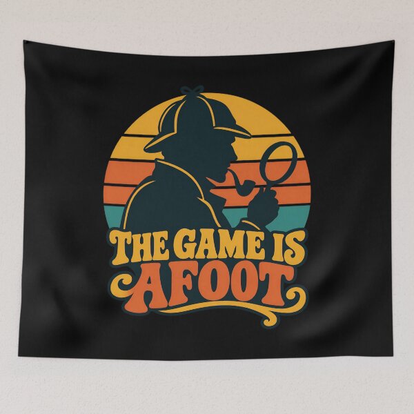 Item preview, Sherlock Holmes: The Game Is Afoot Retro Sunset designed and sold by Fenay Designs.