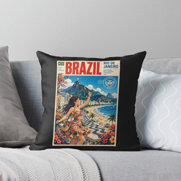 Item preview, BRAZIL - RIO DE JANEIRO Carnival - Samba and Sea designed and sold by DibujandoPorfa.