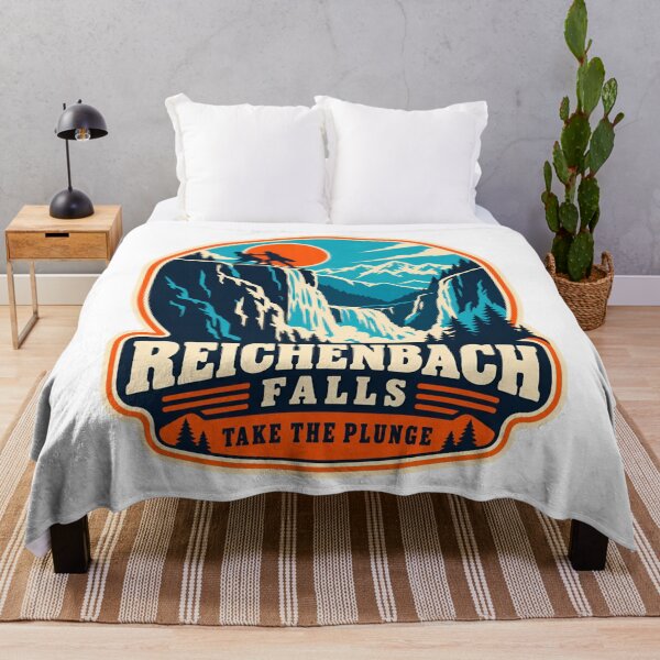 Item preview, Sherlock Holmes: Reichenbach Falls Take the Plunge designed and sold by Fenay Designs.