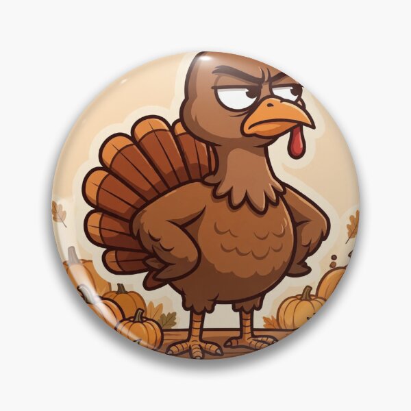 Item preview, Not on the Menu: Grumpy Thanksgiving Turkey designed and sold by Odd-jack.