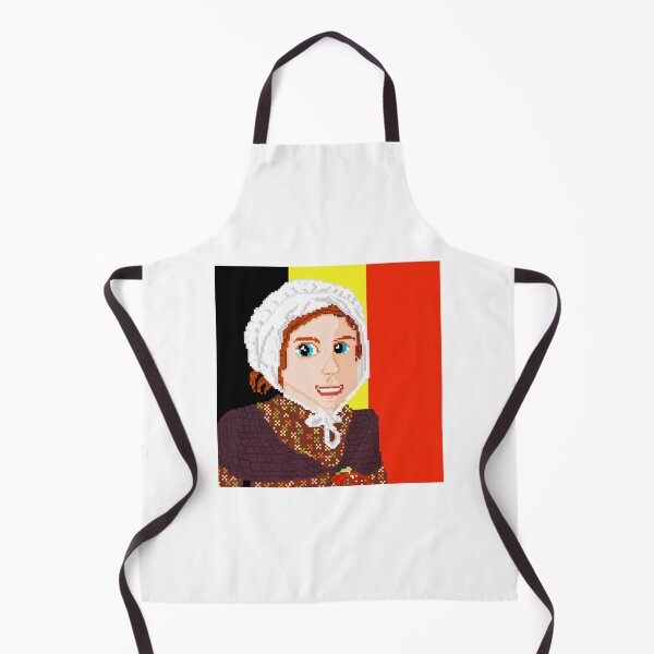 Item preview, Belgian Girl In Traditional Lace Bonnet Art designed and sold by IllyrianRoots.