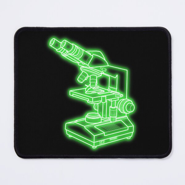 Item preview, Green Neon Microscope designed and sold by emmacatwheels.