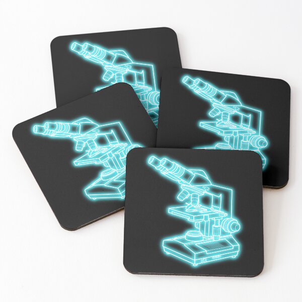 Item preview, Blue Neon Microscope designed and sold by emmacatwheels.