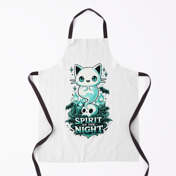 Item preview, Adorable Ghost Cat Illustration with Cute Spooky Vibes PERFECT GIFT FOR YOU AND FRIENDS designed and sold by Qaotyk01.