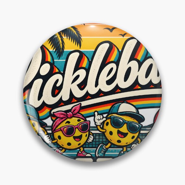 Item preview, Pickleball Squad Tropical Team Mascots designed and sold by JAZZY-DESIGN.