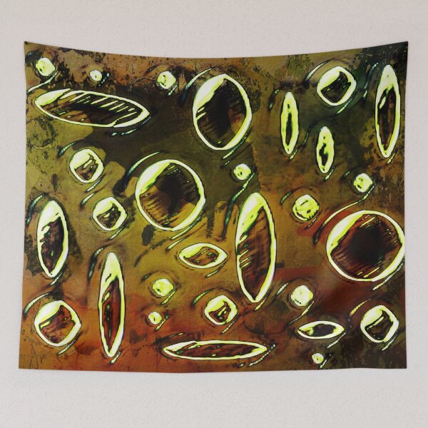 Item preview, Luminous Cells on an Earthen Canvas designed and sold by Getrealdesigns.
