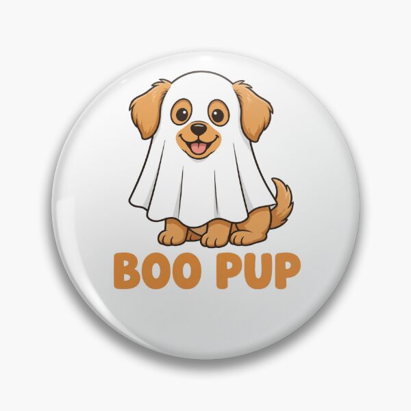 Item preview, Boo Pup Dog Ghost Costume Halloween T-Shirt, Funny Dog Lover Spooky Tee designed and sold by TRIXI-designs.