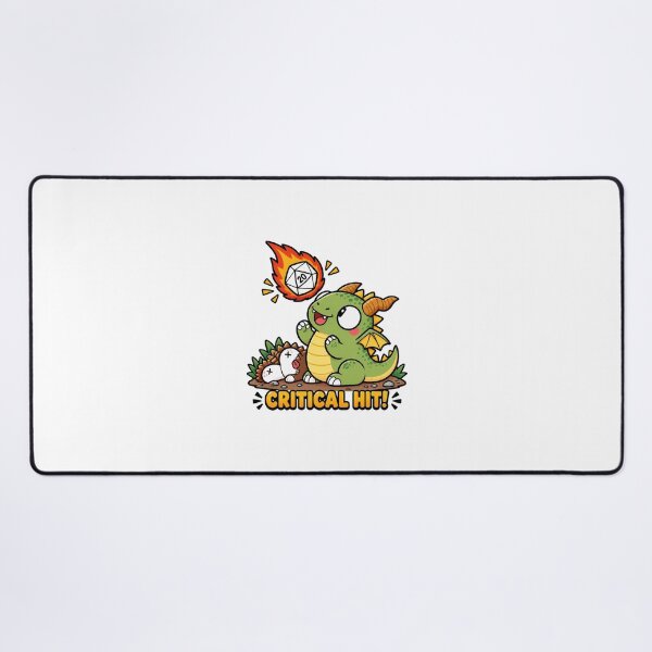 Item preview, Critical Hit Fantasy Gaming Dice Illustration Design PERFECT GIFT FOR YOU AND FRIENDS designed and sold by Qaotyk01.