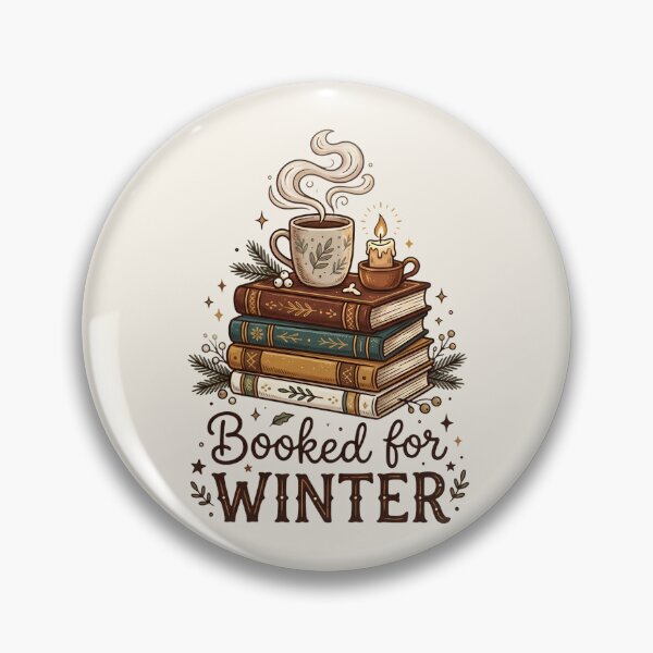 Item preview, Booked for Winter Cozy Bookworm Coffee Candle Reading Aesthetic designed and sold by PACS0011.