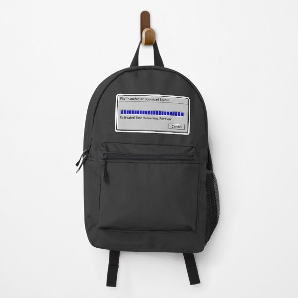 Item preview, Estimated Time Remaining: Forever - Retro Download Progress Bar    designed and sold by Potato Quality Prints.