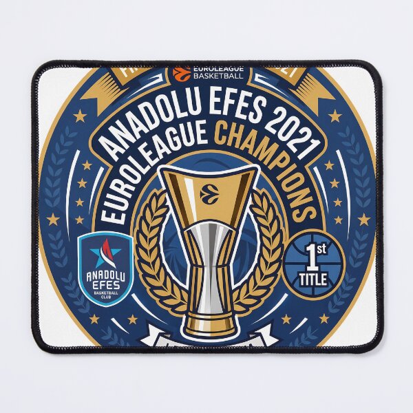 Item preview, Anadolu Efes EuroLeague Champions Cologne 2021 Commemorative Emblem designed and sold by Cath-Design.