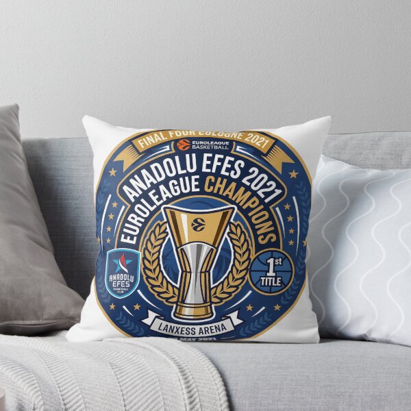 Item preview, Anadolu Efes EuroLeague Champions Cologne 2021 Commemorative Emblem designed and sold by Cath-Design.