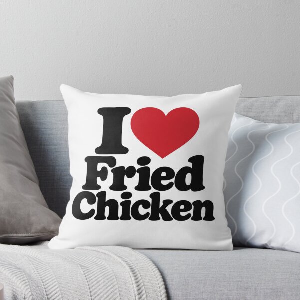 Item preview, I Love Fried Chicken – Funny Chicken Lover and Comfort Food Humor designed and sold by Trendably.