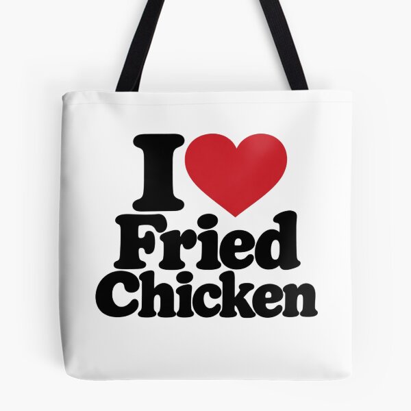 Item preview, I Love Fried Chicken – Funny Chicken Lover and Comfort Food Humor designed and sold by Trendably.